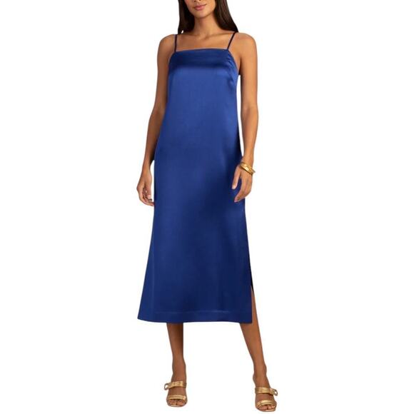 New Women’s Trina Turk Marita Slip Dress Size 2 - Picture 1 of 9
